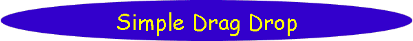 Simple Drag Drop